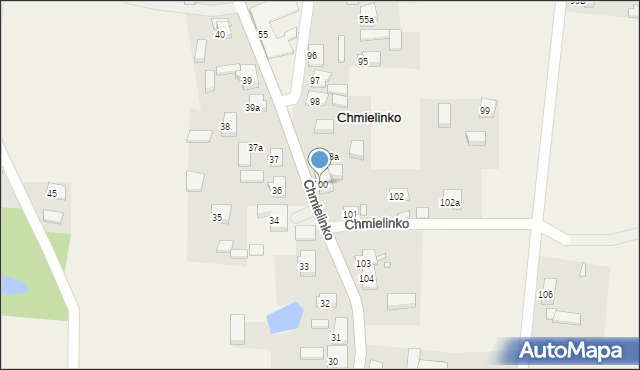 Chmielinko, Chmielinko, 100, mapa Chmielinko