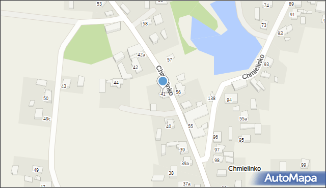Chmielinko, Chmielinko, 41, mapa Chmielinko