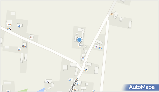 Chmielinko, Chmielinko, 77, mapa Chmielinko