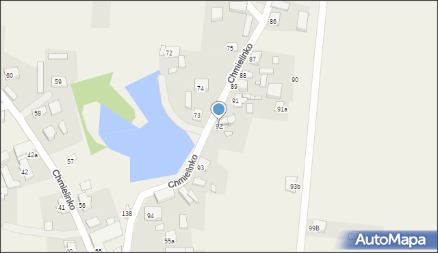 Chmielinko, Chmielinko, 92, mapa Chmielinko