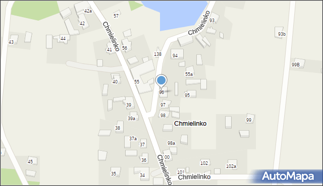 Chmielinko, Chmielinko, 96, mapa Chmielinko