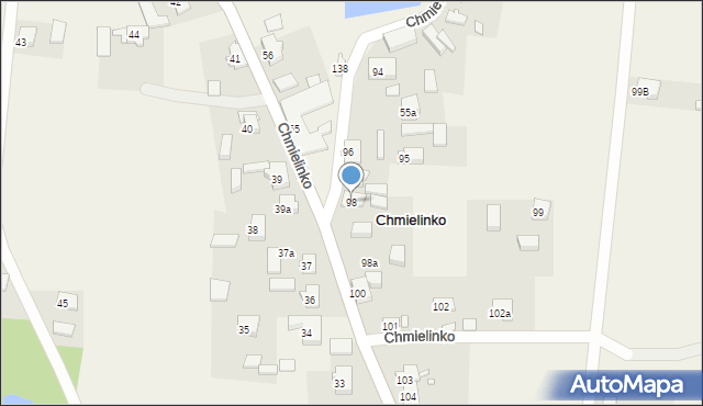 Chmielinko, Chmielinko, 98, mapa Chmielinko