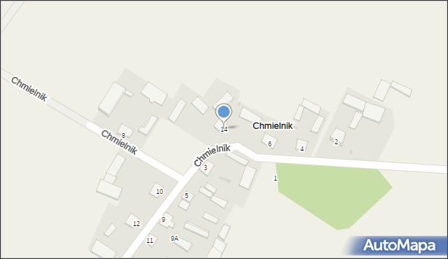 Chmielnik, Chmielnik, 14, mapa Chmielnik