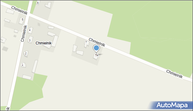 Chmielnik, Chmielnik, 7A, mapa Chmielnik