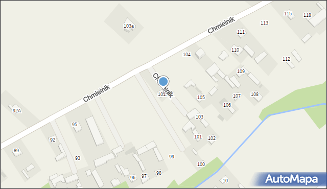 Chmielnik, Chmielnik, 101A, mapa Chmielnik