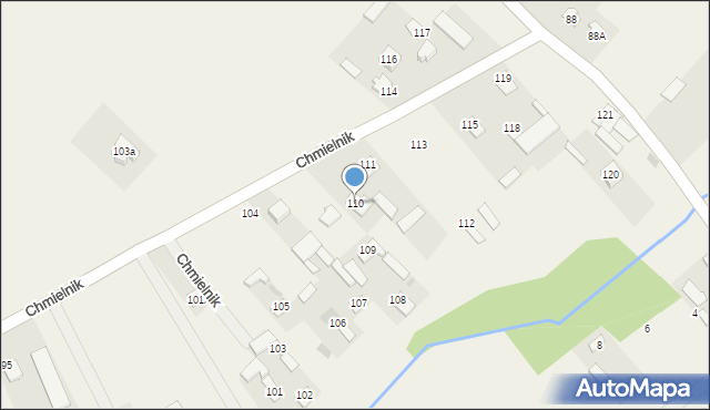 Chmielnik, Chmielnik, 110, mapa Chmielnik