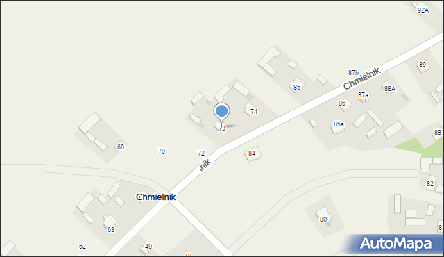 Chmielnik, Chmielnik, 73, mapa Chmielnik