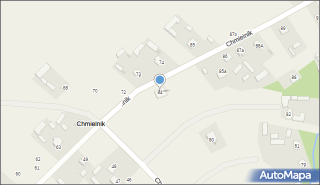 Chmielnik, Chmielnik, 84, mapa Chmielnik