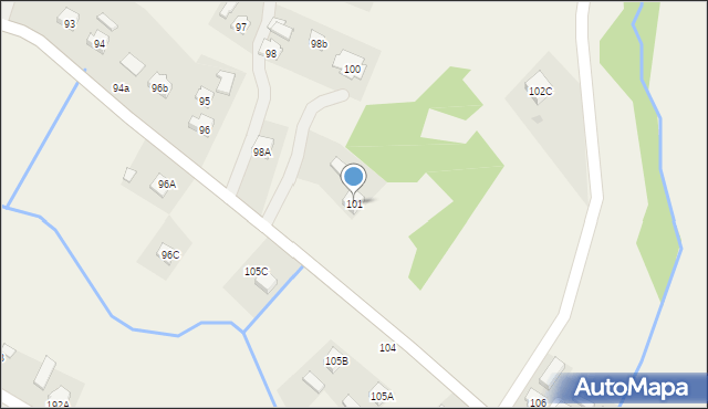 Chmielnik, Chmielnik, 101, mapa Chmielnik