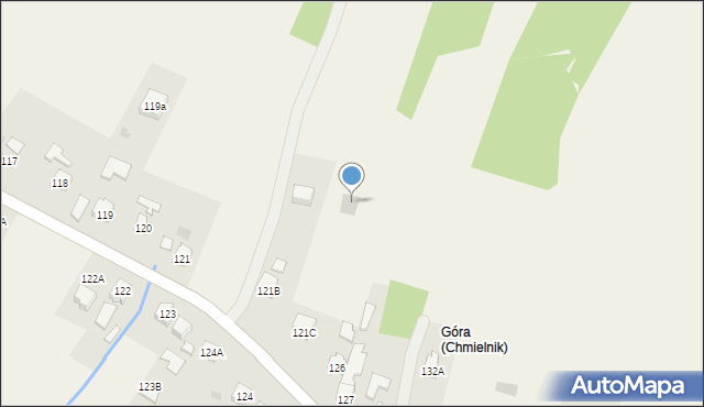 Chmielnik, Chmielnik, 121d, mapa Chmielnik