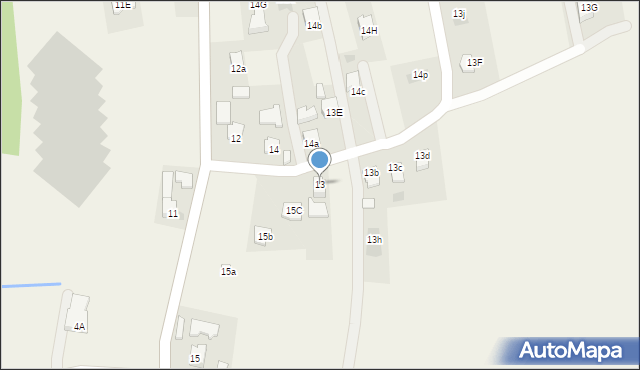 Chmielnik, Chmielnik, 13, mapa Chmielnik