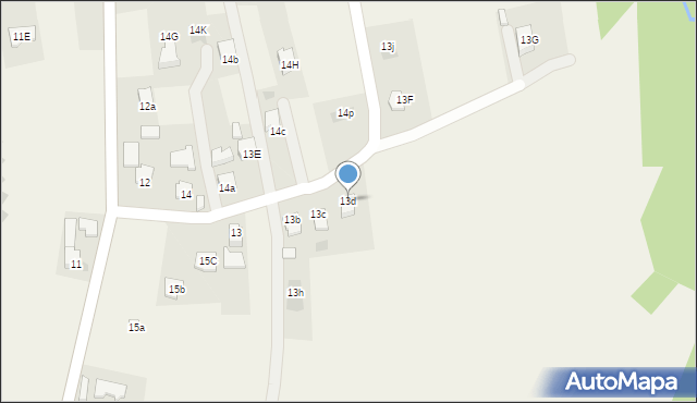 Chmielnik, Chmielnik, 13d, mapa Chmielnik