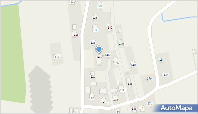 Chmielnik, Chmielnik, 14G, mapa Chmielnik