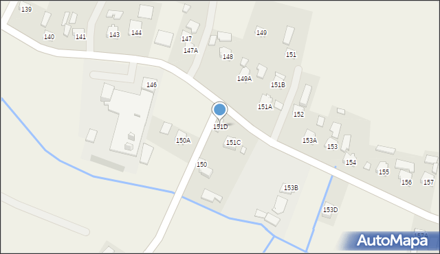 Chmielnik, Chmielnik, 151D, mapa Chmielnik