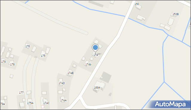 Chmielnik, Chmielnik, 174, mapa Chmielnik