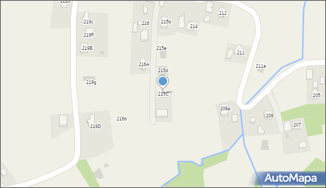 Chmielnik, Chmielnik, 215C, mapa Chmielnik