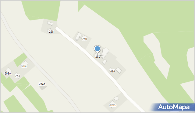 Chmielnik, Chmielnik, 261, mapa Chmielnik