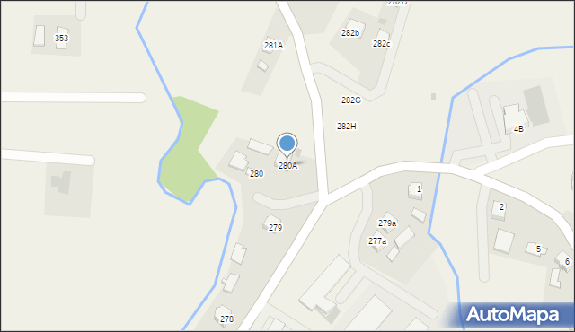 Chmielnik, Chmielnik, 280A, mapa Chmielnik