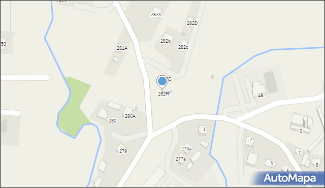 Chmielnik, Chmielnik, 282H, mapa Chmielnik