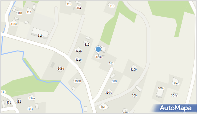 Chmielnik, Chmielnik, 311C, mapa Chmielnik