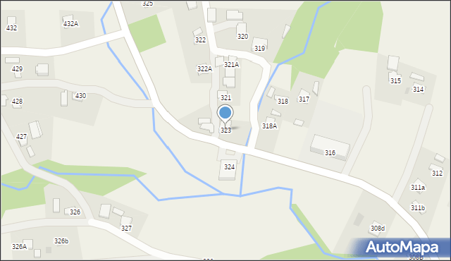 Chmielnik, Chmielnik, 323, mapa Chmielnik