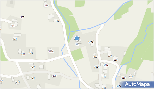 Chmielnik, Chmielnik, 325, mapa Chmielnik