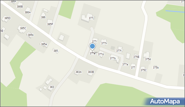Chmielnik, Chmielnik, 377e, mapa Chmielnik