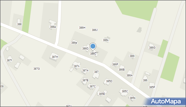 Chmielnik, Chmielnik, 386C, mapa Chmielnik