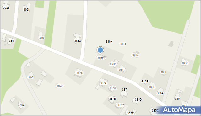 Chmielnik, Chmielnik, 386e, mapa Chmielnik