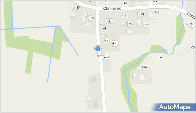 Chmielnik, Chmielnik, 39, mapa Chmielnik