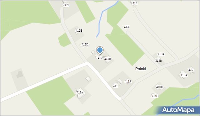 Chmielnik, Chmielnik, 412, mapa Chmielnik