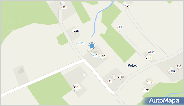 Chmielnik, Chmielnik, 412c, mapa Chmielnik