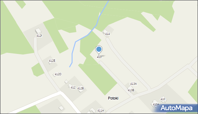 Chmielnik, Chmielnik, 413, mapa Chmielnik