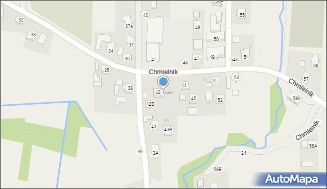 Chmielnik, Chmielnik, 42a, mapa Chmielnik