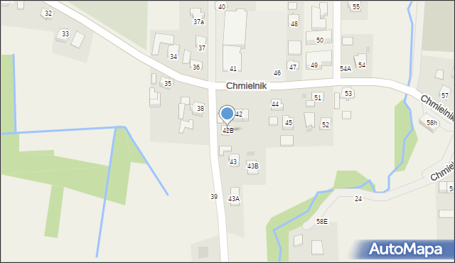 Chmielnik, Chmielnik, 42B, mapa Chmielnik