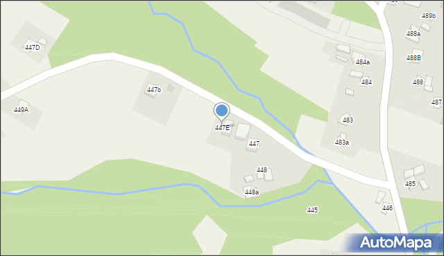 Chmielnik, Chmielnik, 447E, mapa Chmielnik