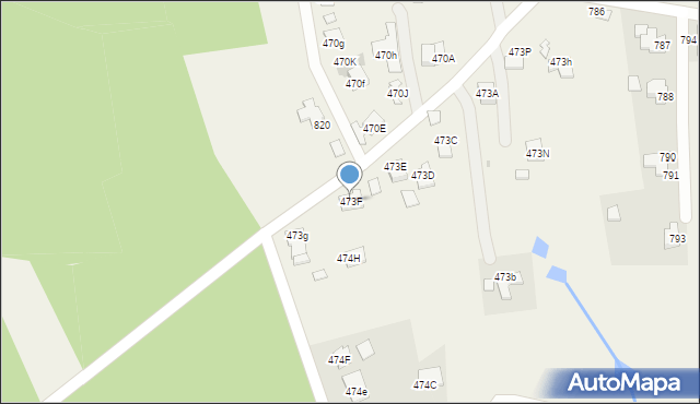 Chmielnik, Chmielnik, 473F, mapa Chmielnik