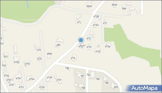 Chmielnik, Chmielnik, 473j, mapa Chmielnik