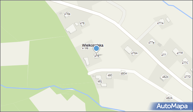 Chmielnik, Chmielnik, 479, mapa Chmielnik