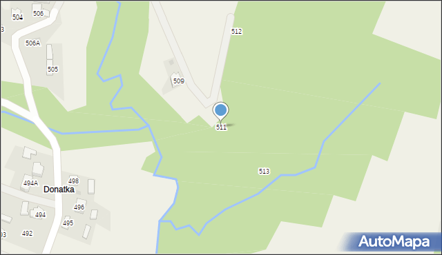 Chmielnik, Chmielnik, 511, mapa Chmielnik