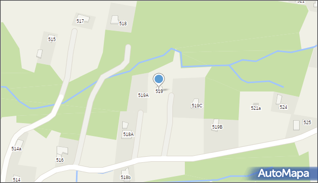 Chmielnik, Chmielnik, 519, mapa Chmielnik