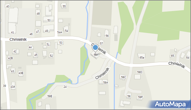 Chmielnik, Chmielnik, 58h, mapa Chmielnik