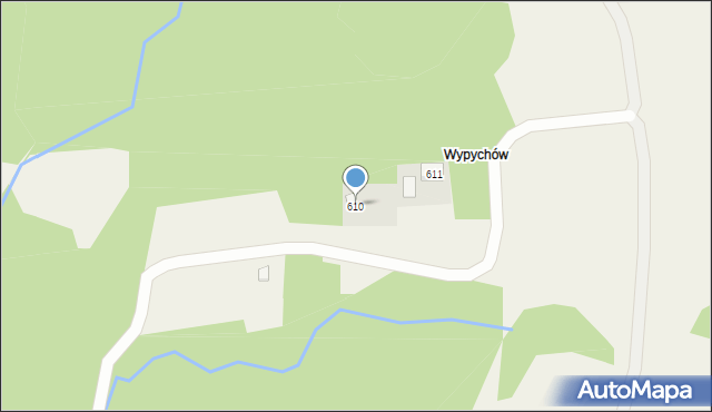 Chmielnik, Chmielnik, 610, mapa Chmielnik