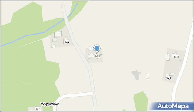 Chmielnik, Chmielnik, 613, mapa Chmielnik