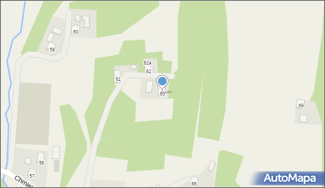 Chmielnik, Chmielnik, 63, mapa Chmielnik