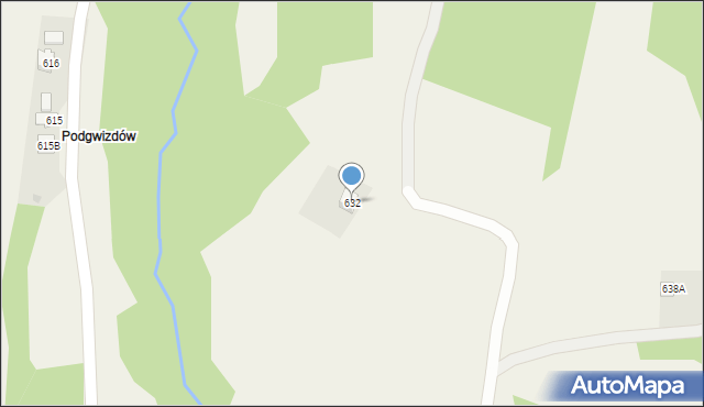 Chmielnik, Chmielnik, 632, mapa Chmielnik