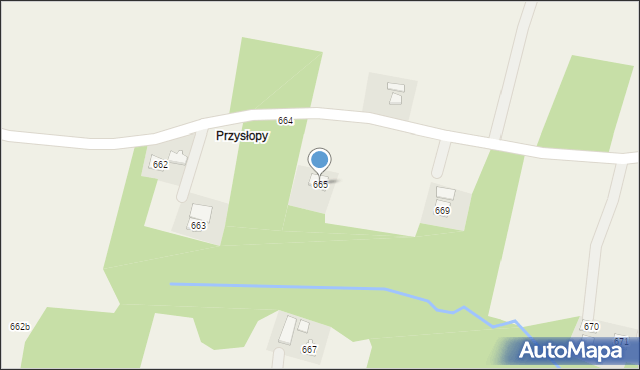 Chmielnik, Chmielnik, 665, mapa Chmielnik