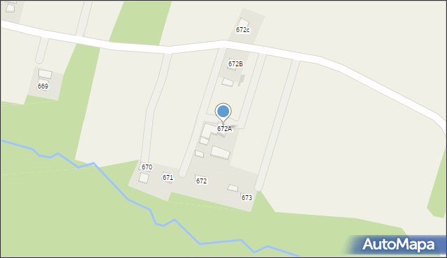 Chmielnik, Chmielnik, 672A, mapa Chmielnik