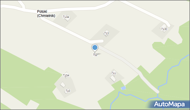 Chmielnik, Chmielnik, 712, mapa Chmielnik