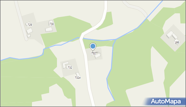 Chmielnik, Chmielnik, 731, mapa Chmielnik